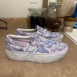 Vans Lavender Slip-On Shoes